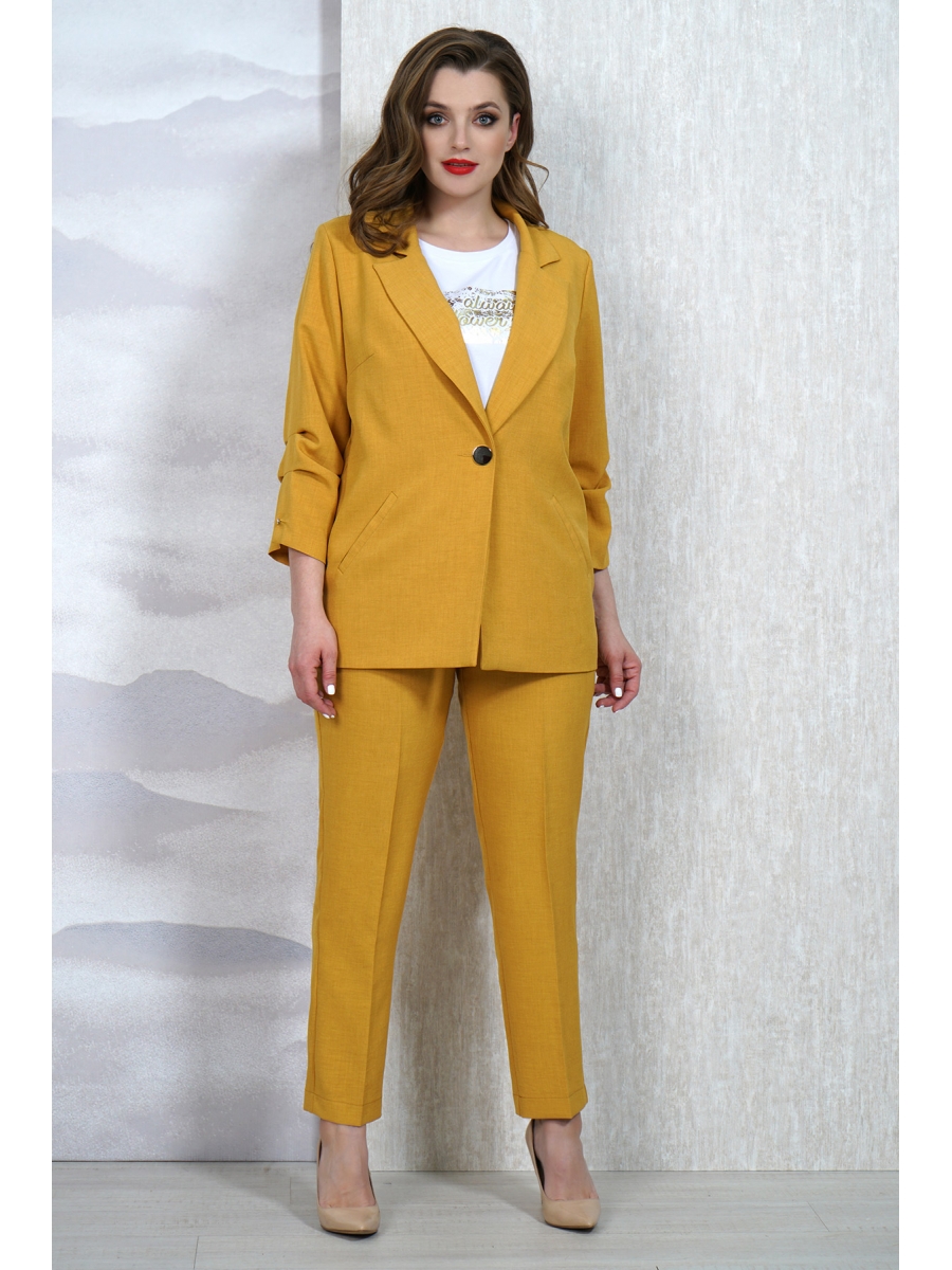 Брючные костюмы 6890, Желтый;горчичный, 6890 
Брючные костюмы 6890, Желтый;горчичный, 6890