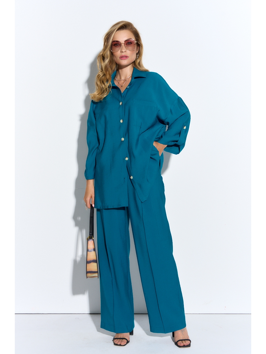 Брючные костюмы 4347, Бирюзовый, 4347
Брючные костюмы 4347, Бирюзовый, 4347