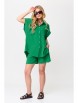 Костюм с шортами артикул: 400 зеленый от Talia fashion - вид 1