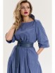 Нарядное платье артикул: 1089 королевский синий от Anastasia - вид 8
