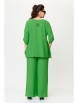 Брючный костюм артикул: 1102 ярко-зеленый от Anastasia - вид 2