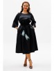 Нарядное платье артикул: 1105 черный от Anastasia - вид 4
