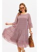 Платье артикул: 1110 фиолетовый от Anastasia - вид 3