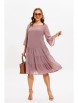 Платье артикул: 1110 фиолетовый от Anastasia - вид 4