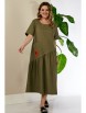 Платье артикул: 999 оливковый от Anastasia - вид 5