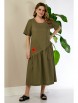 Платье артикул: 999 оливковый от Anastasia - вид 7