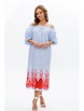 Платье артикул: 1004 голубой от Anastasia - вид 1