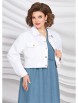 Плательный костюм артикул: 5417-2 синий от Mira Fashion - вид 5