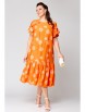 Платье артикул: 1144 оранжевый от Кокетка и К - вид 10