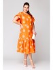 Платье артикул: 1144 оранжевый от Кокетка и К - вид 1