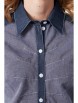 Блузка артикул: Рубашка М5-3978 от Wisell - вид 5