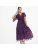 Платье артикул: Роскошь в деталях (violet, с поясом) от CHARUTTI - вид 2