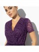 Платье артикул: Роскошь в деталях (violet, с поясом) от CHARUTTI - вид 3