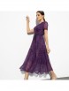 Платье артикул: Роскошь в деталях (violet, с поясом) от CHARUTTI - вид 6