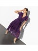 Платье артикул: Роскошь в деталях (violet, с поясом) от CHARUTTI - вид 1