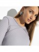 Блузка артикул: Роковое признание (fashion grey) от CHARUTTI - вид 4