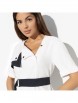 Платье артикул: Я онлайн (white style, с поясом) от CHARUTTI - вид 4
