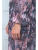 Платье артикул: 727 фиолетовый в цветы от Anelli - вид 3