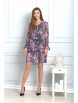 Платье артикул: 727 фиолетовый в цветы от Anelli - вид 4