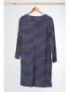 Платье артикул: 729 синий+серый от Anelli - вид 5
