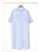 Платье артикул: 722 голубой+широкая полоска от Anelli - вид 5