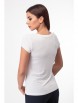Майка,футболка артикул: 525 белый с принтом от Anelli - вид 2