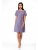Платье артикул: 853 фиолетовые тона с полоской от Anelli - вид 2