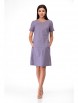 Платье артикул: 853 фиолетовые тона с полоской от Anelli - вид 5