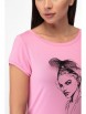 Майка,футболка артикул: 525 розовый от Anelli - вид 5