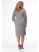 Платье артикул: 899 серый с капучино от Anelli - вид 2