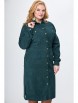 Платье артикул: 920 зеленый вельвет от Anelli - вид 1