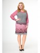 Платье артикул: 126 розовый от Anelli - вид 2