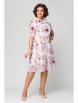 Нарядное платье артикул: М-969 бело-розовый от Solomea Lux - вид 4