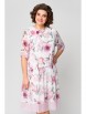 Нарядное платье артикул: М-969 бело-розовый от Solomea Lux - вид 5