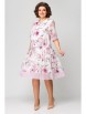 Нарядное платье артикул: М-969 бело-розовый от Solomea Lux - вид 7