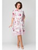 Нарядное платье артикул: М-969 бело-розовый от Solomea Lux - вид 9