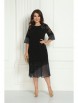 Нарядное платье артикул: 725 черный от Solomea Lux - вид 1