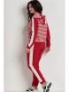 Спортивный костюм артикул: 728 красный с белым от Solomea Lux - вид 2