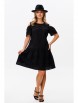 Платье артикул: М-165 черный от Мублиз - вид 1