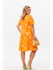 Платье артикул: М-175 оранжевое от Мублиз - вид 5