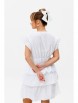 Нарядное платье артикул: М-169 белый от Мублиз - вид 4