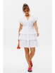 Нарядное платье артикул: М-169 белый от Мублиз - вид 10
