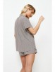 Пижама артикул: JAMILA Пижама женская с шортами от Aruelle - вид 3