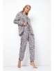 Пижама артикул: VALENCIA GREY Пижама женская со штанами от Aruelle - вид 1