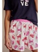 Пижама артикул: 3121 ANNABEL Пижама женская с шортами от Taro - вид 2