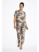 Пижама артикул: 40601 LETO Пижама женская со штанами от Esotiq - вид 1