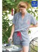 Пижама артикул: LNS 451 4 A21 Пижама женская с шортами от Key - вид 1