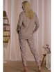 Пижама артикул: LNS 934 B21 Пижама женская со штанами от Key - вид 2