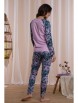 Пижама артикул: LNS 951 B21 Пижама женская со штанами от Key - вид 2