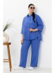 Брючный костюм артикул: 4899 синий от Lissana - вид 1